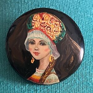 Vintage handmade brooch